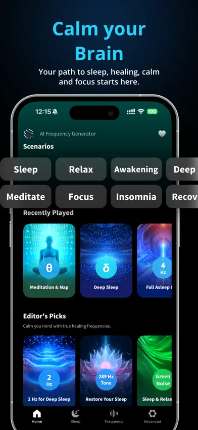 Binaural Beats Healing Sleep screenshot 3