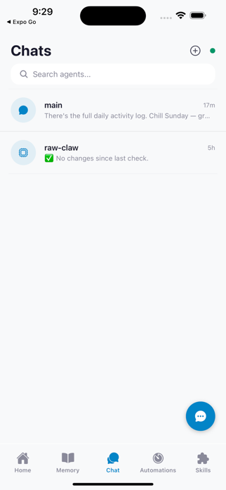 RawClaw Screenshot 2 of 5