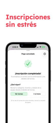 Padel APJ iPhone screenshot