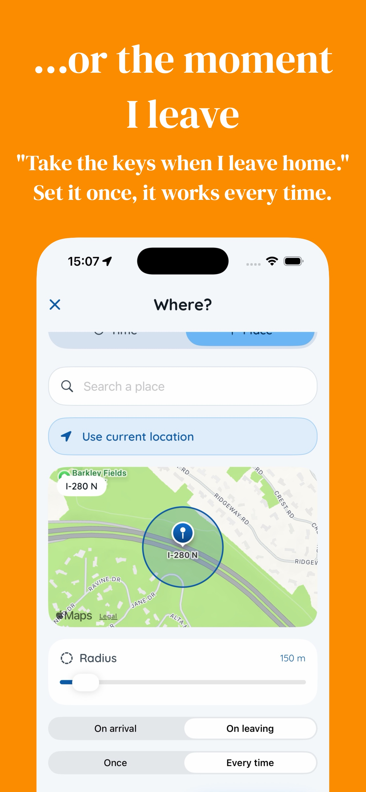 Nodino: Location Reminders screenshot 2