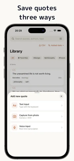 Quoto: Quote Storage screenshot 1