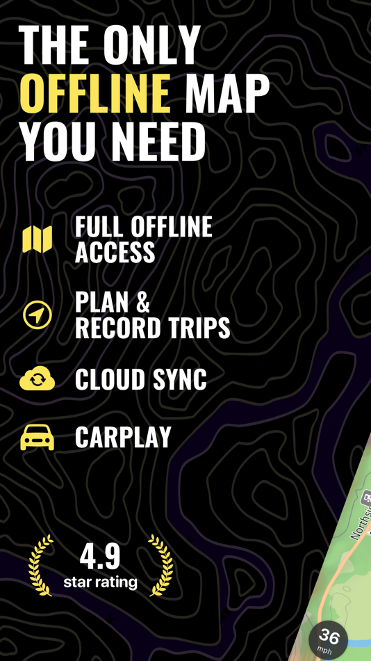 #1. Guru Maps - Offline Navigation (iOS) Podle: Evgen Bodunov