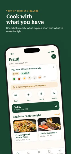 Pantry & Expiration: Friidj screenshot 1