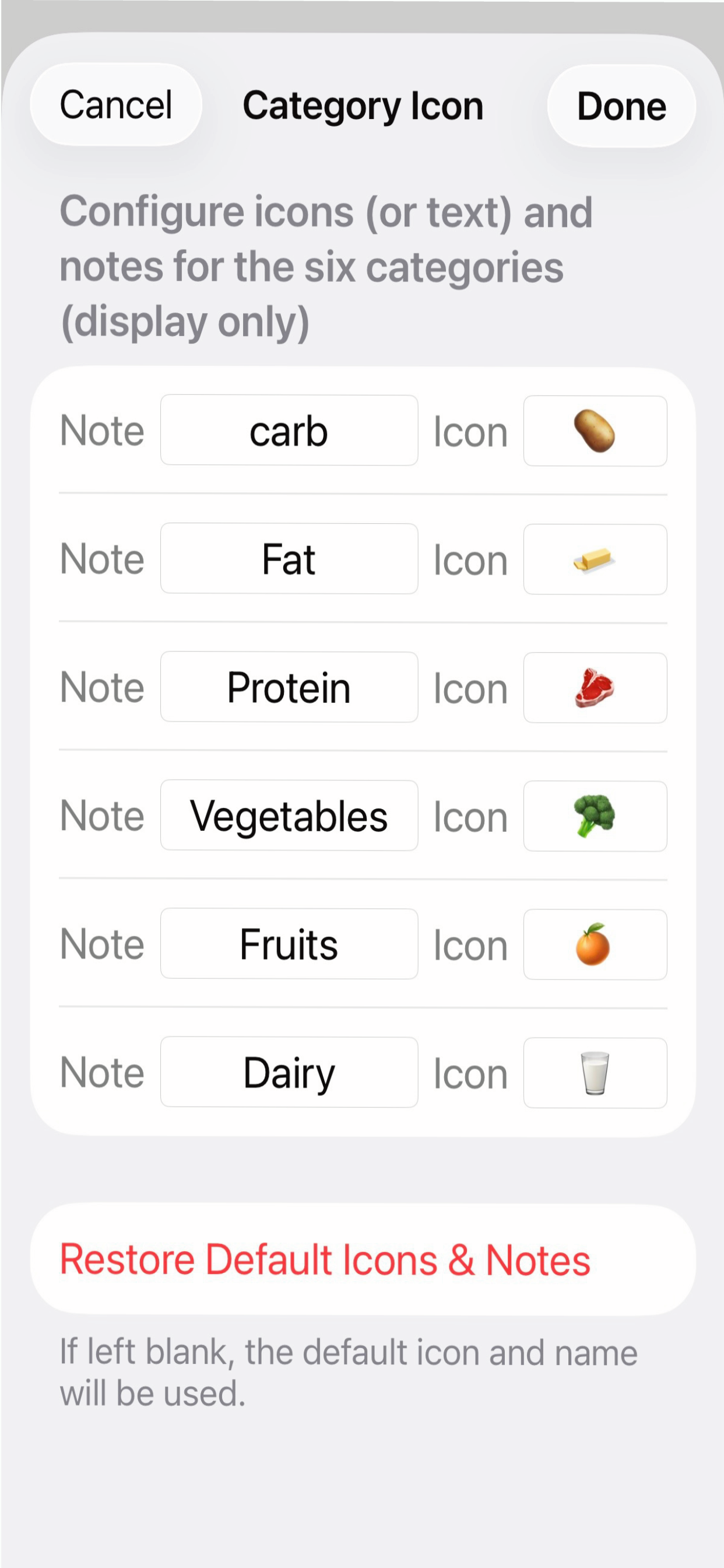 CFP Tracker - Calorie & Macro