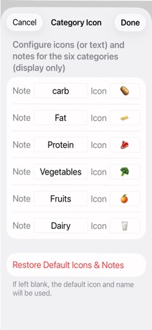 CFP Tracker - Calorie & Macro Screenshot 5 of 6