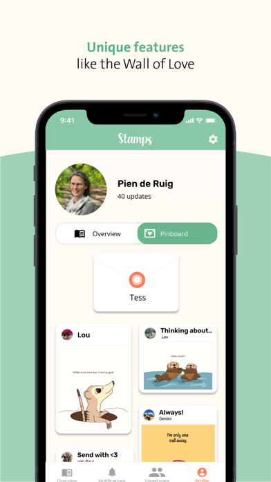 Stamps App Screenshot