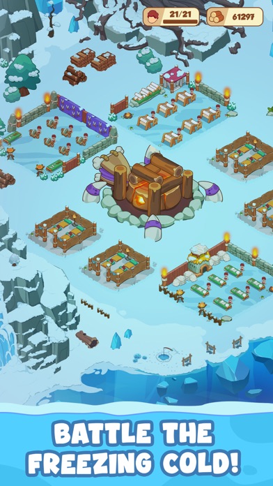 Icy Village: Tycoon Survival Screenshot