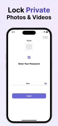 Vault: Secure Photos & Videos app screenshot