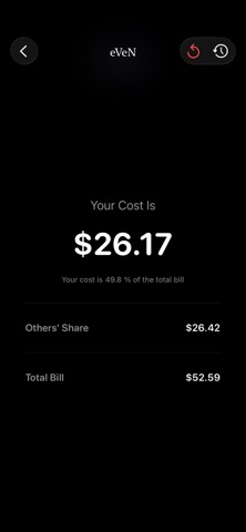 Bill Split | eVeN Screenshot 5 of 5