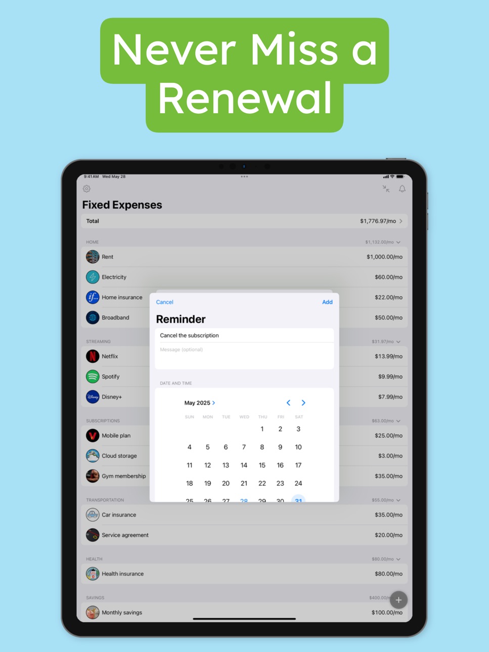 iPad screenshot