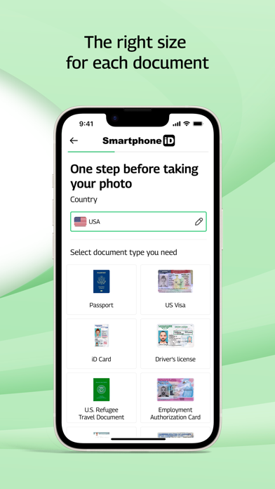 Smartphone iD - Passport photo Screenshot