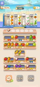 Juice Order-Sorting Master 3D screenshot