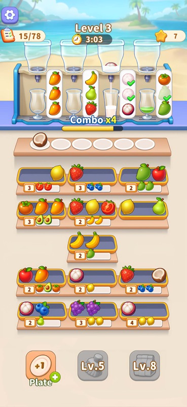 Juice Order-Sorting Master 3D screenshot 3
