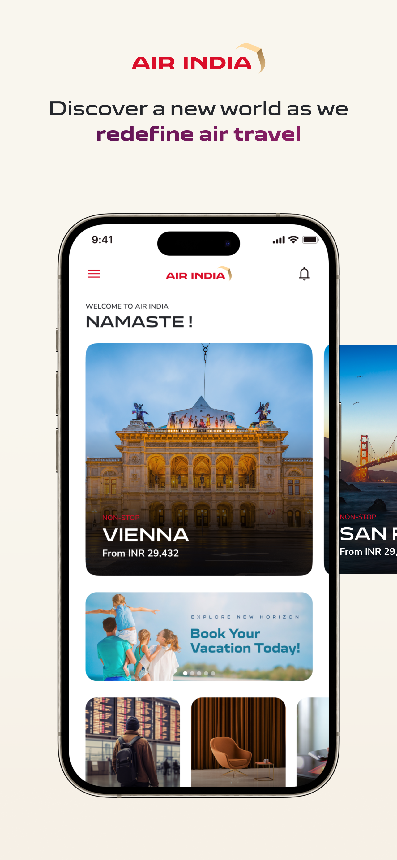 Air India: Book Flight Tickets