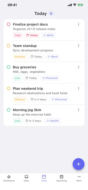 XdoList screenshot 2