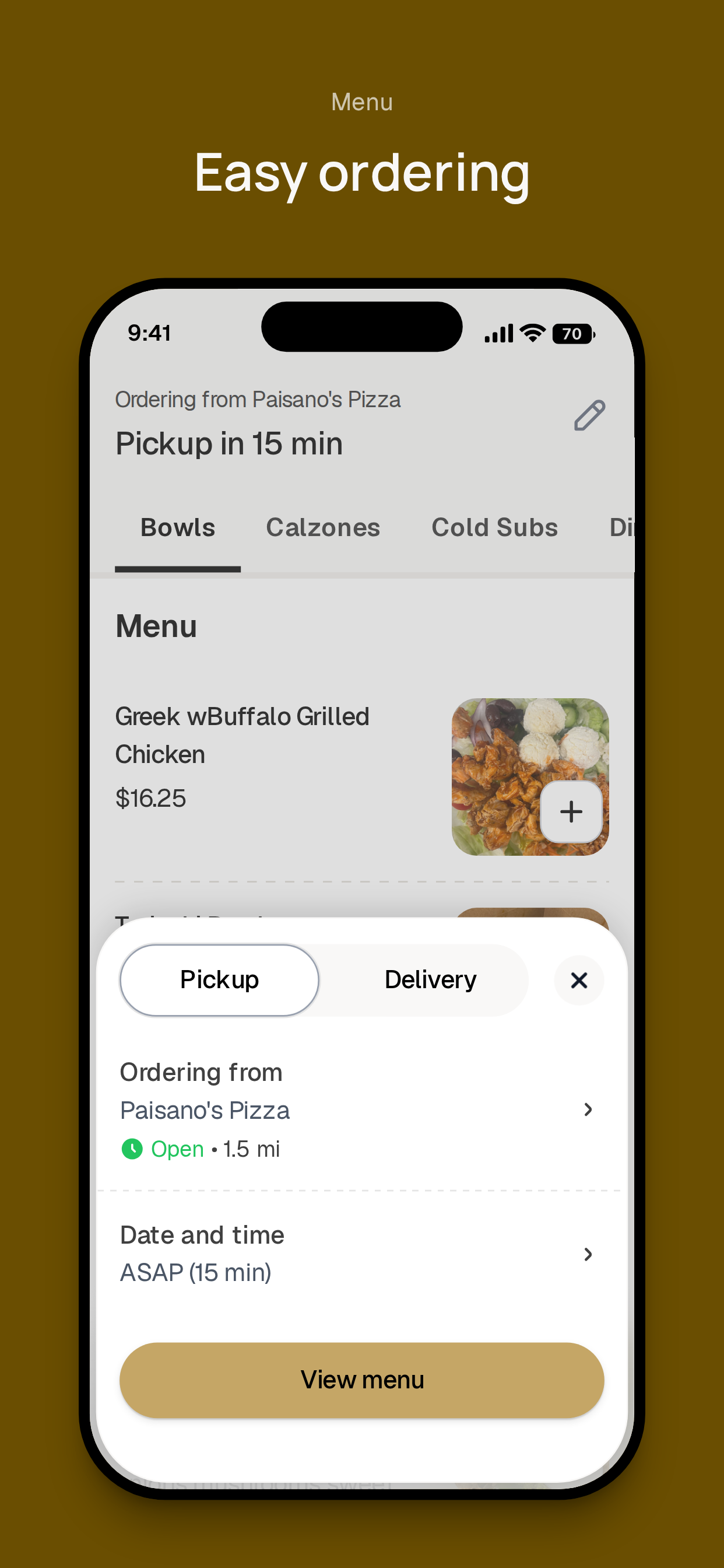 Paisano's Pizza To Go screenshot 3