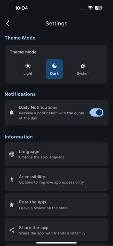 A Daily Quote iPhone screenshot
