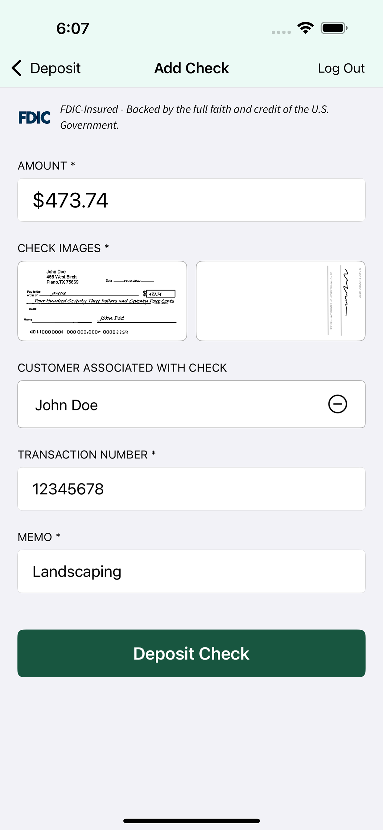 Bank Peoples mRDC screenshot 4
