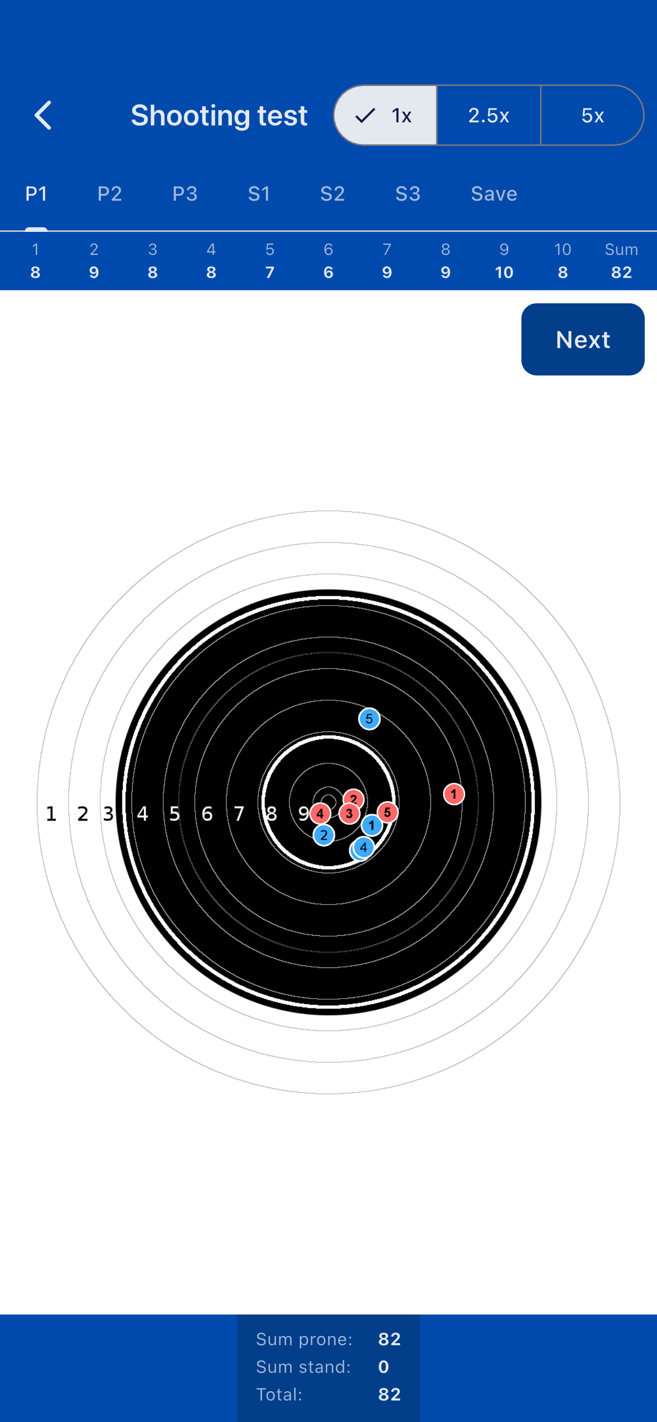 Biathlon Shooting App screenshot 6
