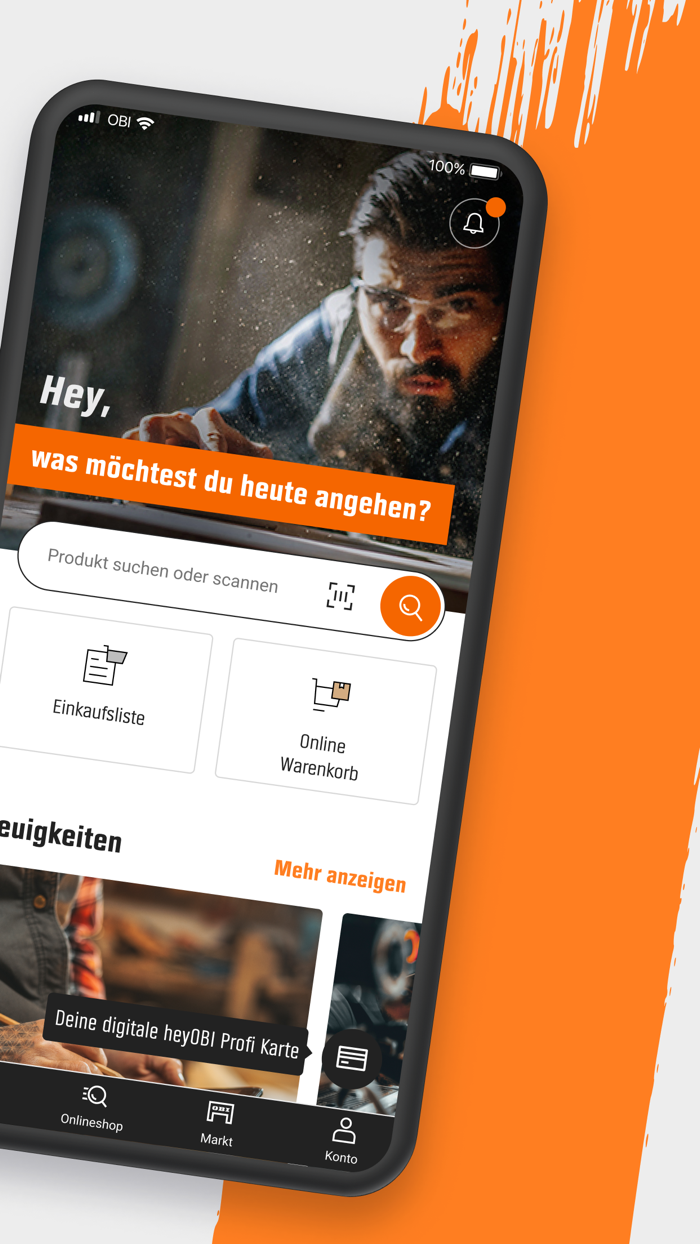 heyOBI Profi Handwerker-App