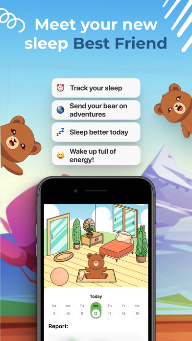 Teddy: Sleep Tracker Pet Screenshot