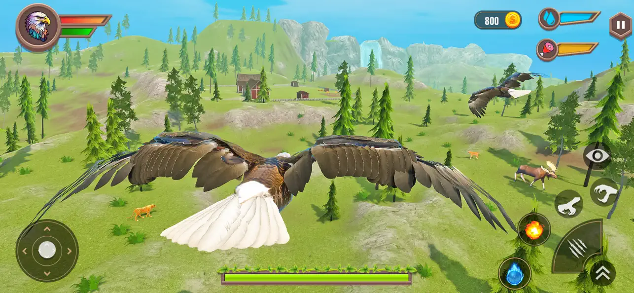 Screenshot #3 pour Eagle Simulator: Eagle Games