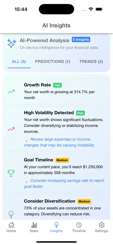 WhatsMyNetWorth screenshot 5 of 7