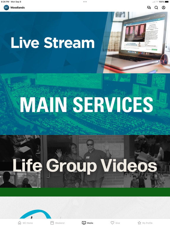 Woodlands Church - Kerry Shook iPad screenshot 3 - Education app