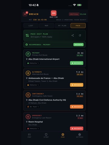 BRE4CH iPad screenshot