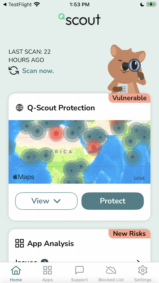 #1. Q-Scout (iOS) 게시자: Kryptowire Inc