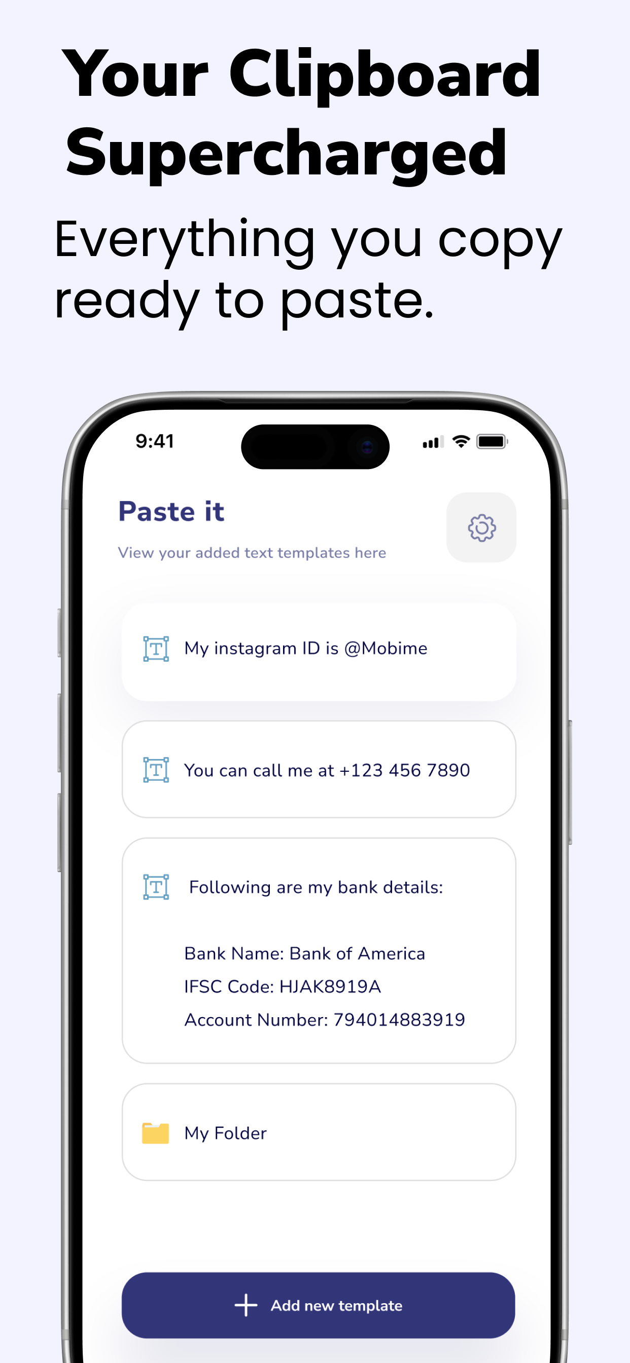 Paste It - Clipboard Keyboard screenshot 5