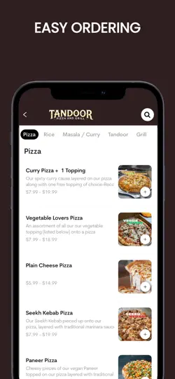 Tandoori Pizza & Grill iPhone Screenshot 4