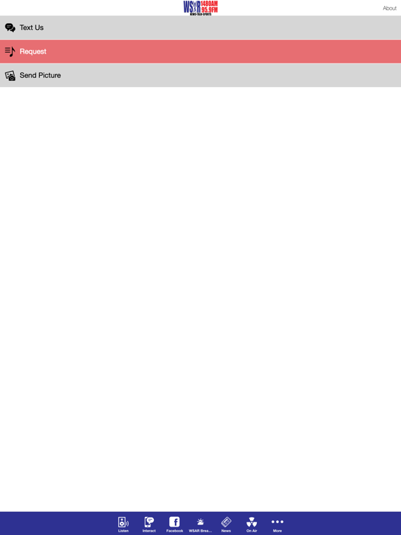 WSAR 1480AM 95.9FM iPad screenshot 2 - News app