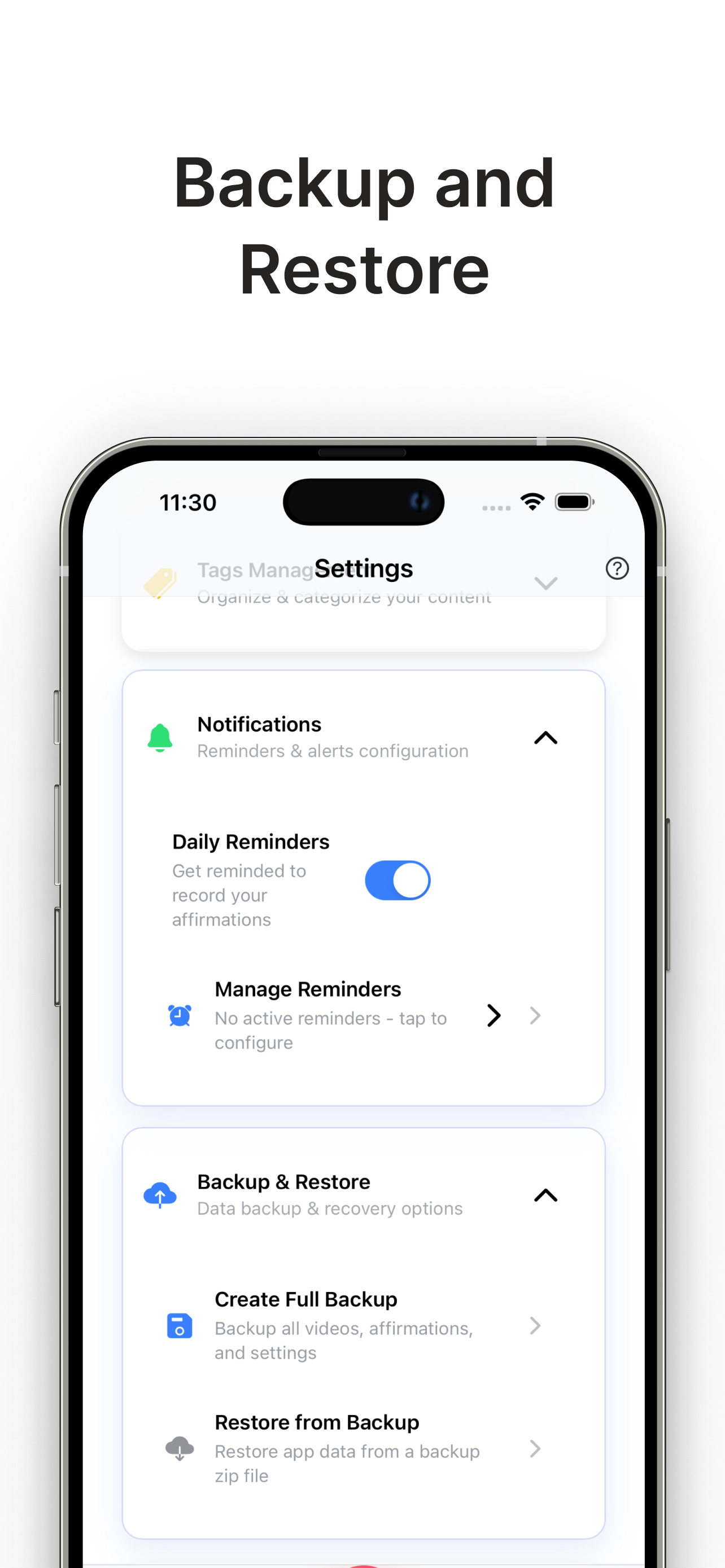 Video Affirmations: Build You screenshot 3
