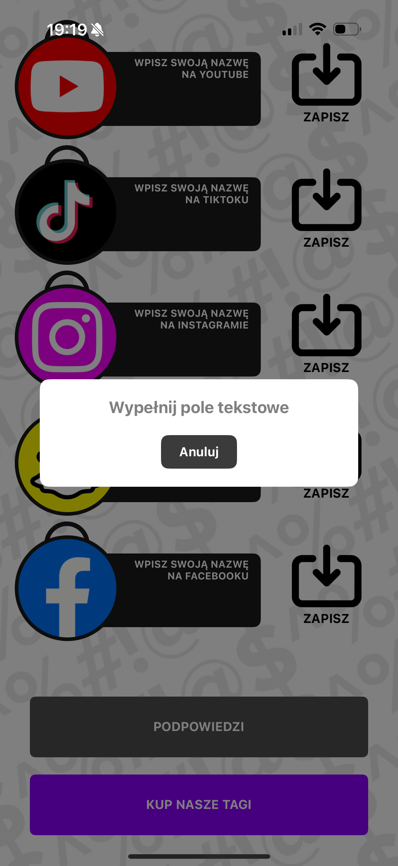 TagApp SmieszneItemki.pl screenshot 6