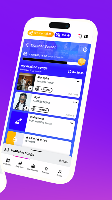 FanLabel: Daily Music Contests Screenshot