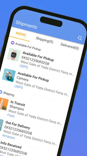 Package Tracker Track Shipment screenshot 2