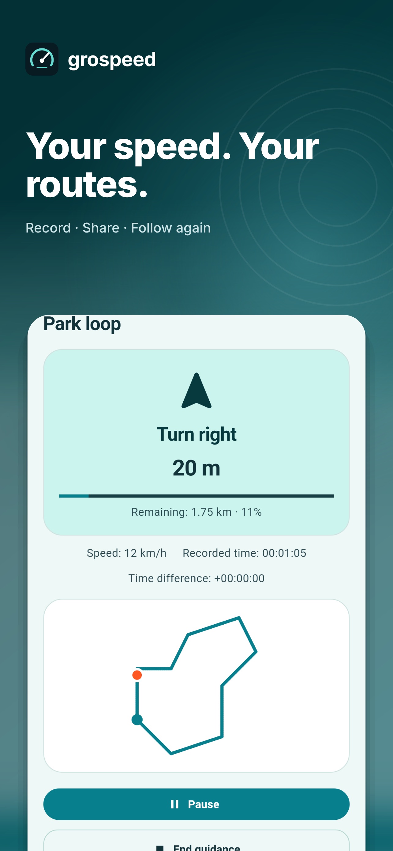 Screenshot 1 of grospeed