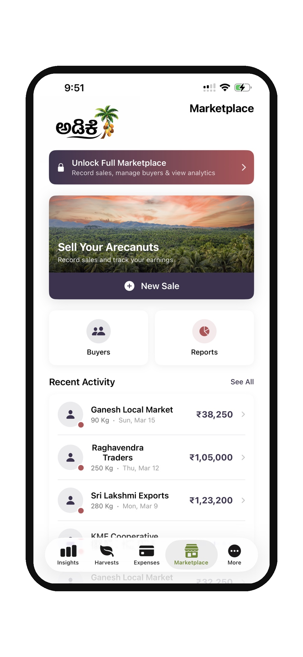 Adike: Arecanut Farm Manager screenshot 7