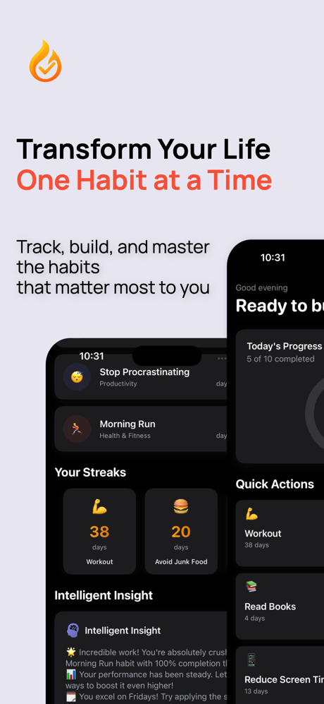 Streakify Habit & Life Tracker screenshot 2
