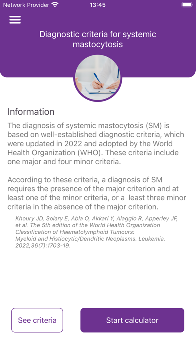 Systemic Mastocytosis Screenshot