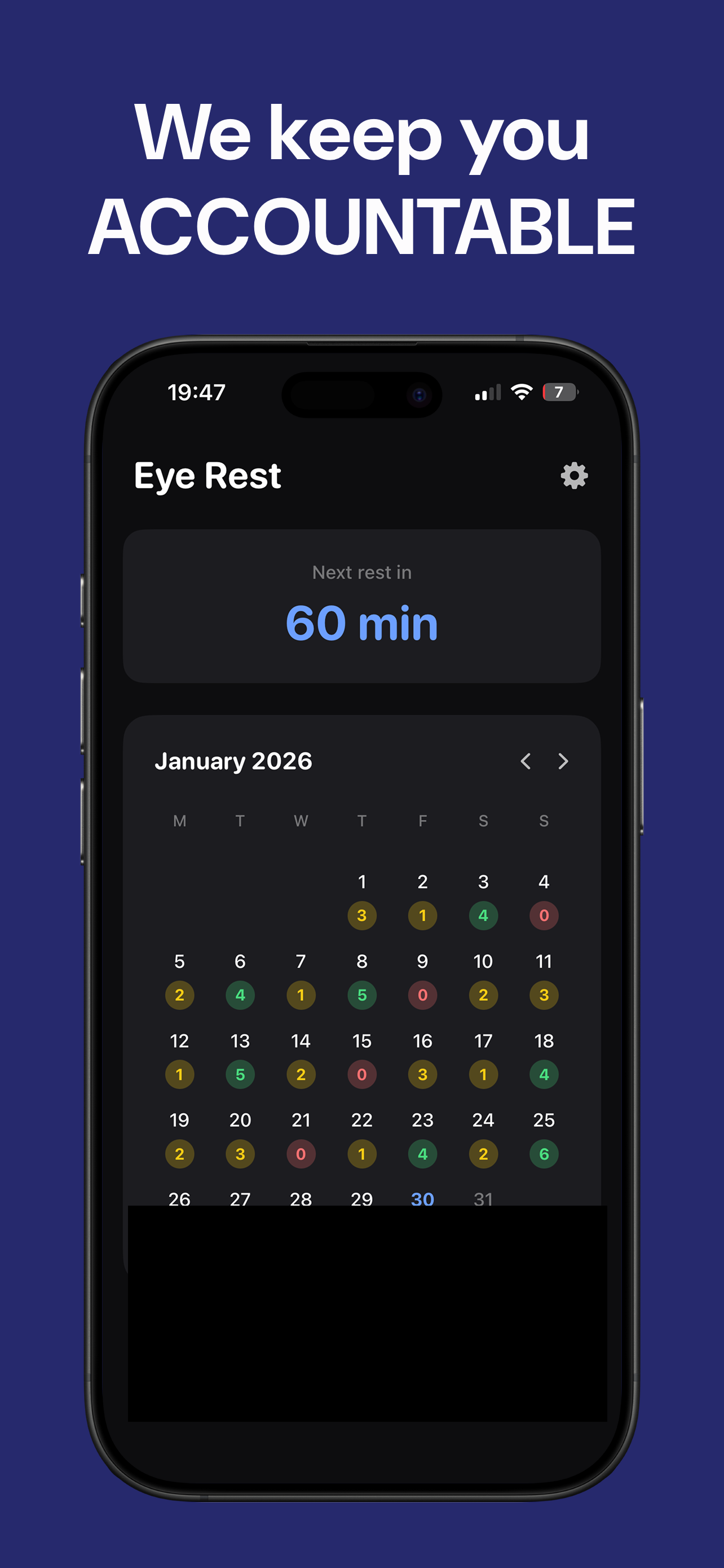 Eye Rest Reminder: Break