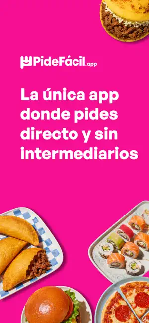 PideFácil: Delivery y más screenshot 1