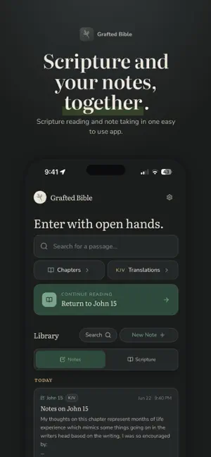 Grafted Bible screenshot 1