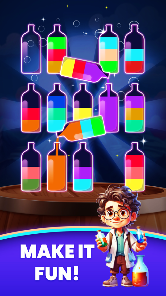 #3. Water Sort - Colors Puzzle (iOS) 来自: Nirav Gabani