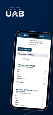 Colegio UAB v2 screenshot