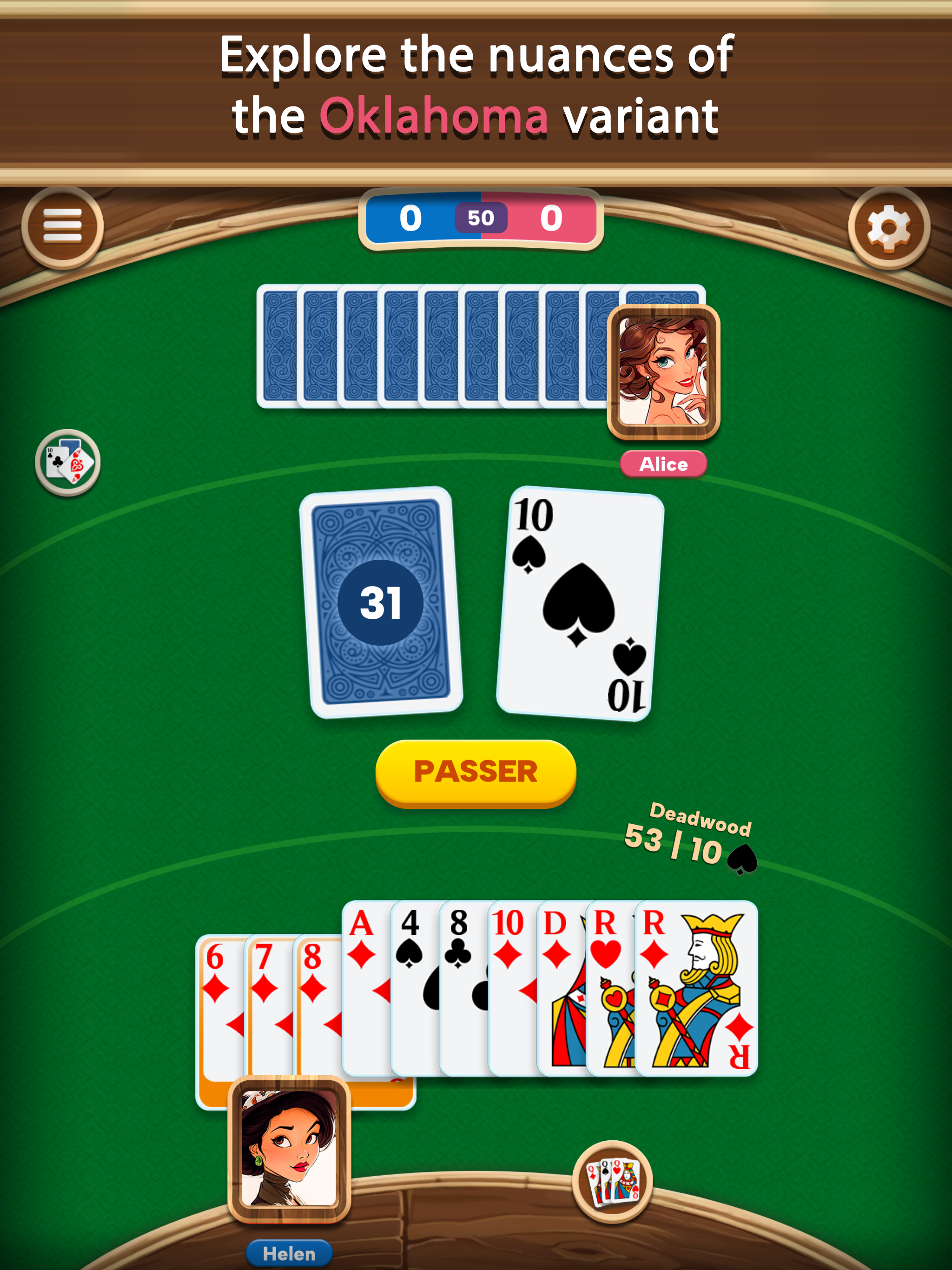 Gin Rummy Classic - Card Game