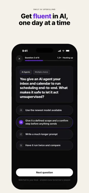 kju.ai — AI Skills for Work screenshot 1