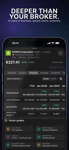 Evibe — Portfolio Tracker Screenshot 8 of 10