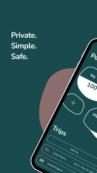 Pebbles: Tax & Visa Tracker Screenshot